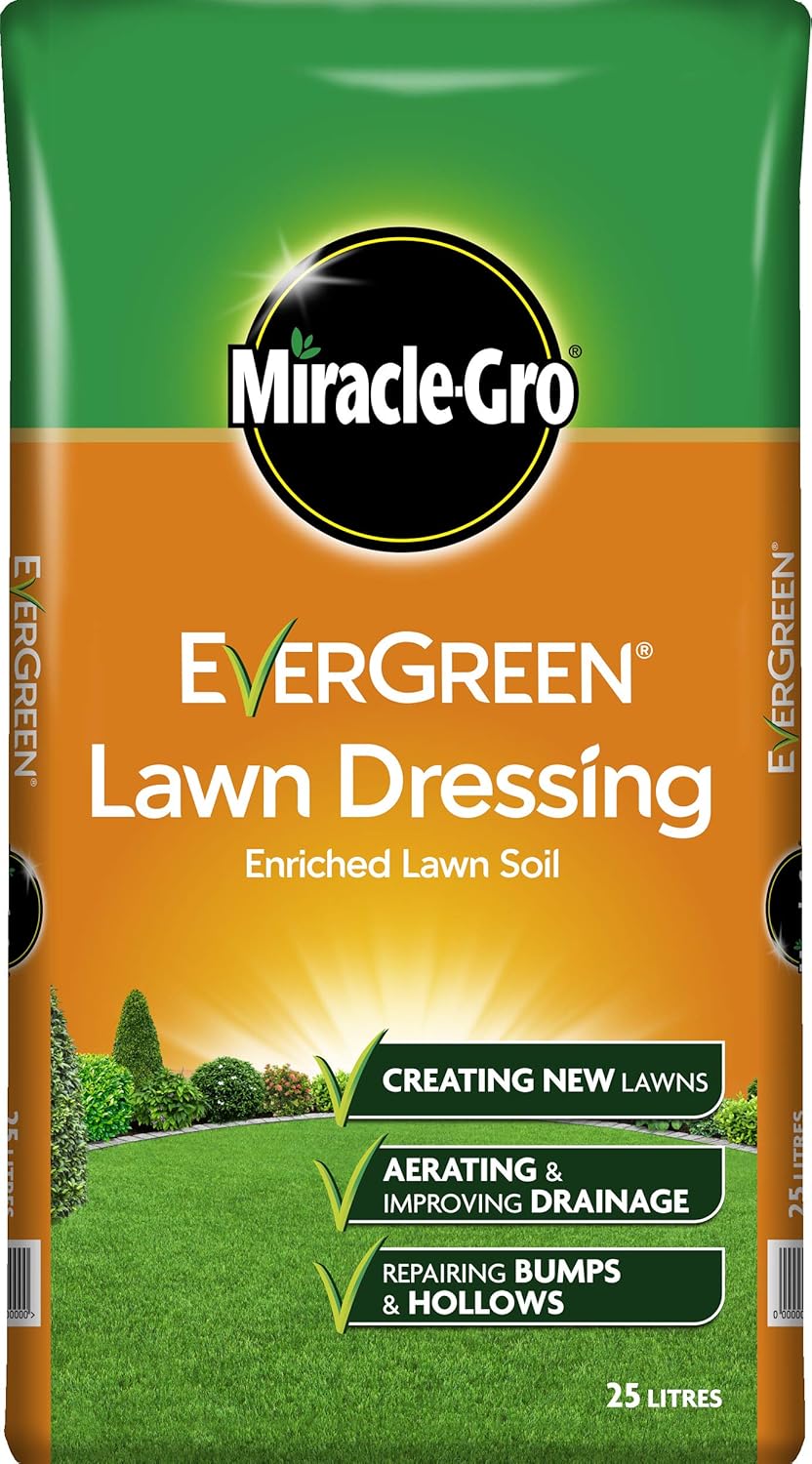 MiracleGro EverGreen Lawn Dressing 25L Amazon.co.uk Garden & Outdoors