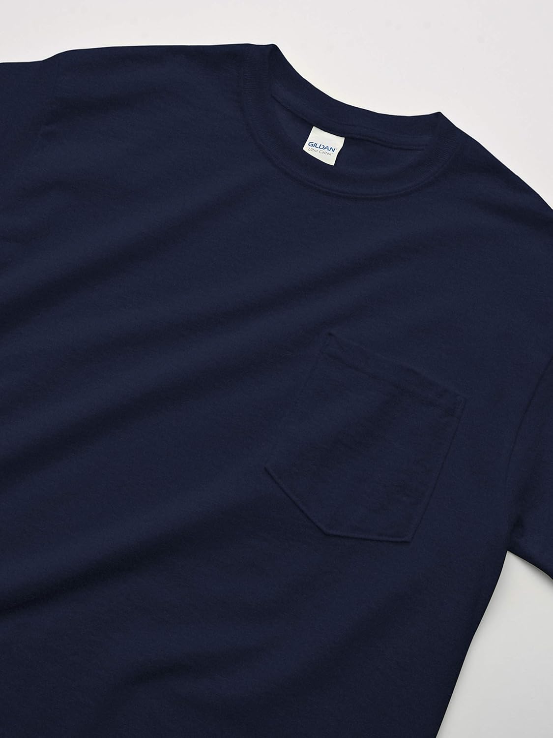 Gildan Men's Ultra Cotton Adult T-Shirt with Pocket, 2-Pack | 