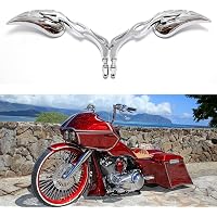 Manubrio A Z Per Moto DREAMIZER - 25mm (1"), Altezza 8", Larghezza 28", Per Custom E Cruiser