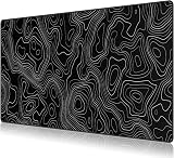 JIALONG Gaming Mouse Pad Large Desk Mat 35.4 x 15.7 inches Anti-Slip
