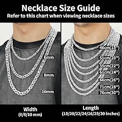 Stainless Steel Men Big Size Heavy Chain Necklaces