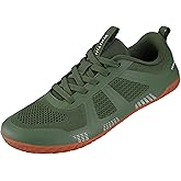 WHITIN Men's Wide Barefoot Shoes + Zero Drop & Durable Tire Tread-Inspired Sole