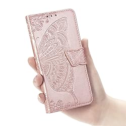 DiGPlus Galaxy A03S Wallet Case, [Butterfly