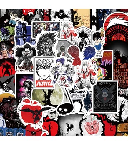 Amazon.com: ABYSTYLE Death Note Main Characters Deck of 54 Cards with Metal  Box Dimensions 4.2