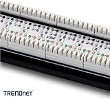TRENDnet 8-Port Cat5e Patch Panel 10 Inch RJ45 Gigabit Unshielded Wall Mount view 7