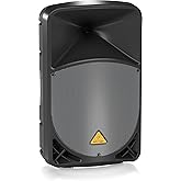 Behringer EUROLIVE B115W Active 2-Way 15" PA Speaker System with Bluetooth* Wireless Technology, Wireless Microphone Option and Integrated Mixer