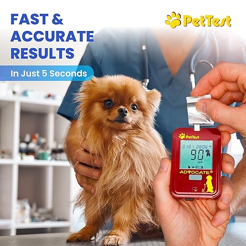 PetTest Glucose Monitoring System Blood Sugar Check Kit for Dogs