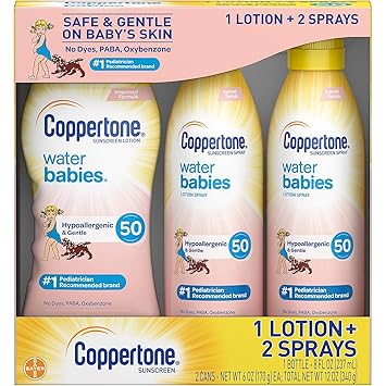 coppertone water babies sunscreen lotion