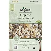 Organic Frankincense Resin (Boswellia Carterii), 4 oz – USDA Certified Chruch Incense, Premium Grade, 100% Pure & Wild-Harvested Luban Frankincense for Aromatherapy, Meditation & Air Purification