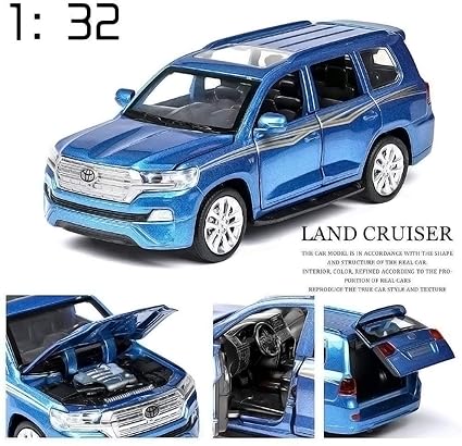 Magicwand 1:32 Scale Die-Cast Toyota Land-Cruiser with Openable 