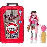 Monster High Skulltimate Secrets Cupid Asteria Doll Set | Destination: Cabin Slay-cation Unboxing Set with Suitcase and 19+ Surprises like Clothes and Fashion Accessories