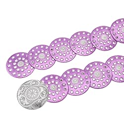 Dazzleimart Hollow Disc Belt Western Style