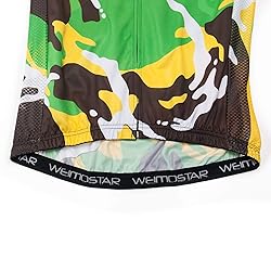 JPOJPO Men's Cycling Jersey Bicycle Short Sleeved