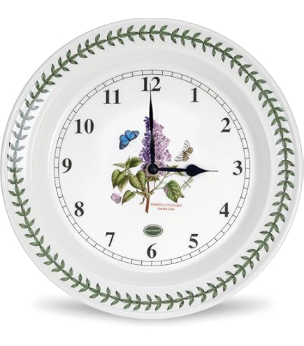 Amazon.com: Portmeirion Botanic Garden 10.5-inch Wall Clock