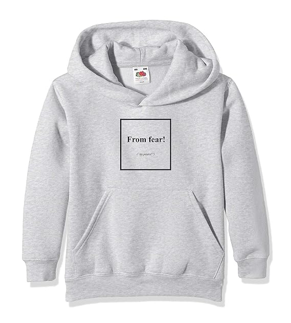 felpa con cappuccio in inglese