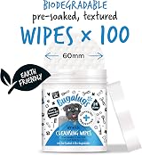 BUGALUGS Wrinkle Care Wipes 100 Count - Biodegradable Dog Wipes view 7