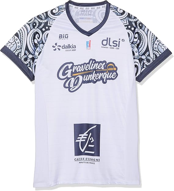 BCM Gravelines Dunkerque - Camiseta Oficial de Baloncesto para ...