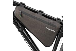 ROCKBROS Bike Triangle Bag Bicycle Frame Bikepacking Bag Waterproof Road Mountain Cycling Pouch 5-8L