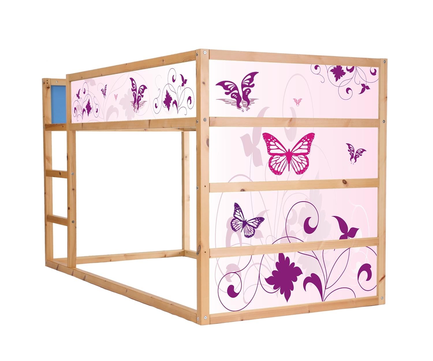 Pink World Mbelsticker Aufkleber Fr Das Hochbett KURA Von IKEA Pink World Mbelsticker Aufkleber Fr Das Hochbett KURA Von IKEA