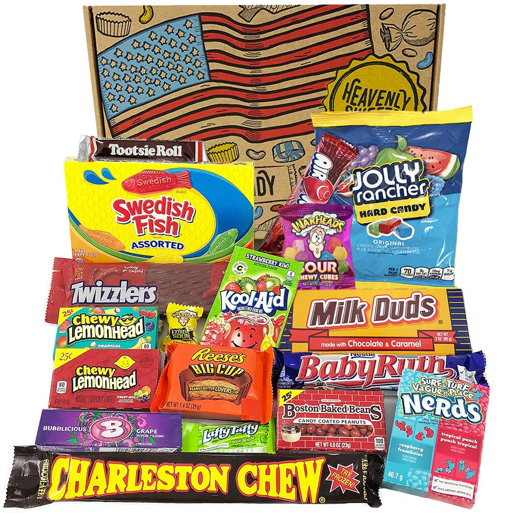 American Candy Large Selection Box Usa Chocolate Sweets Chews Reese S Baby Ruth Nerds Jolly Rancher