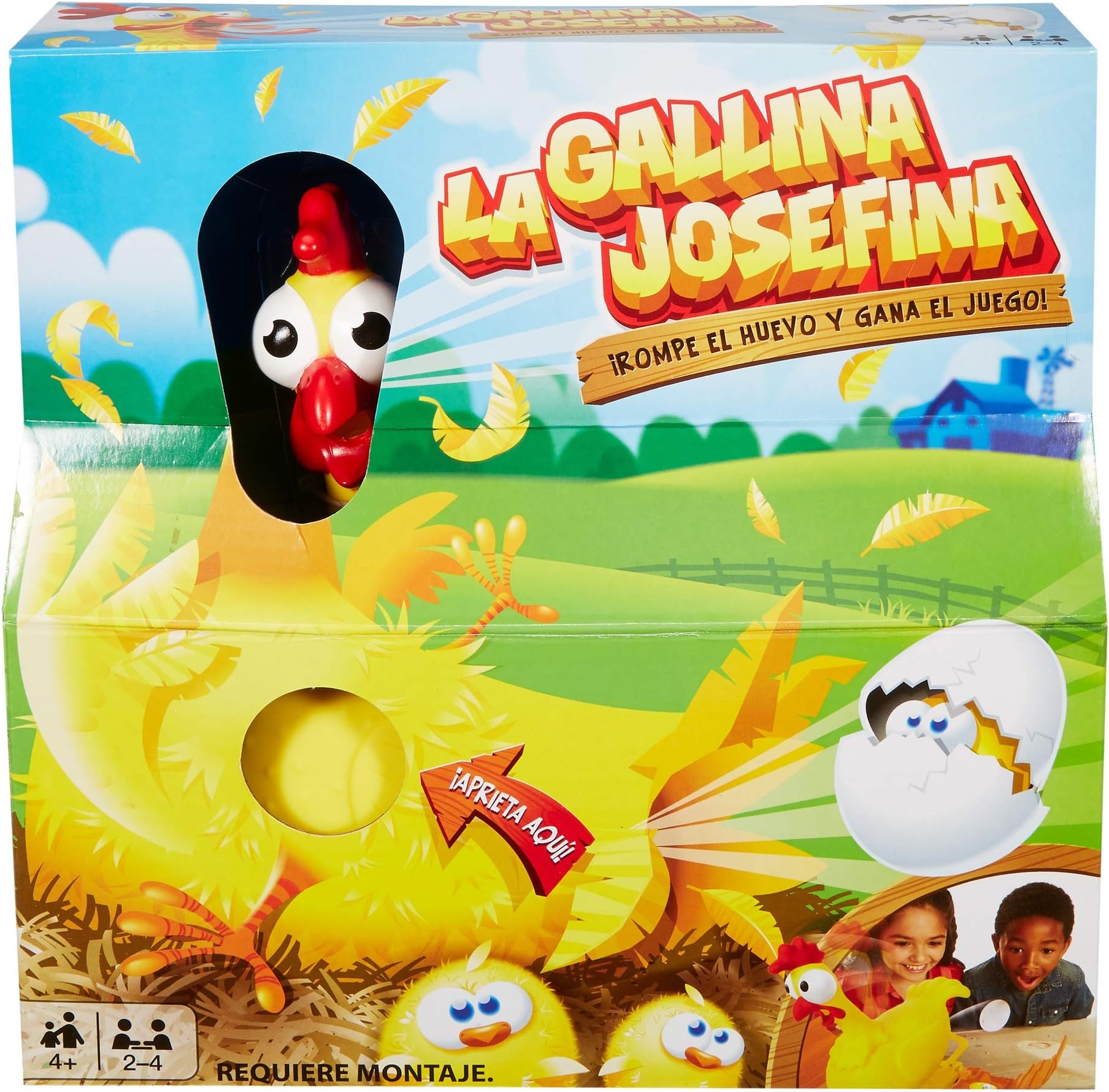 Mattel Games – The Chicken Josefina, Games Table for Children (Mattel frl14)