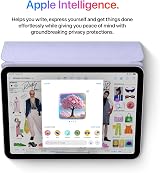 Apple iPad mini (A17 Pro) 8.3in 128GB Wi Fi 6E Space Grey Touch ID view 2