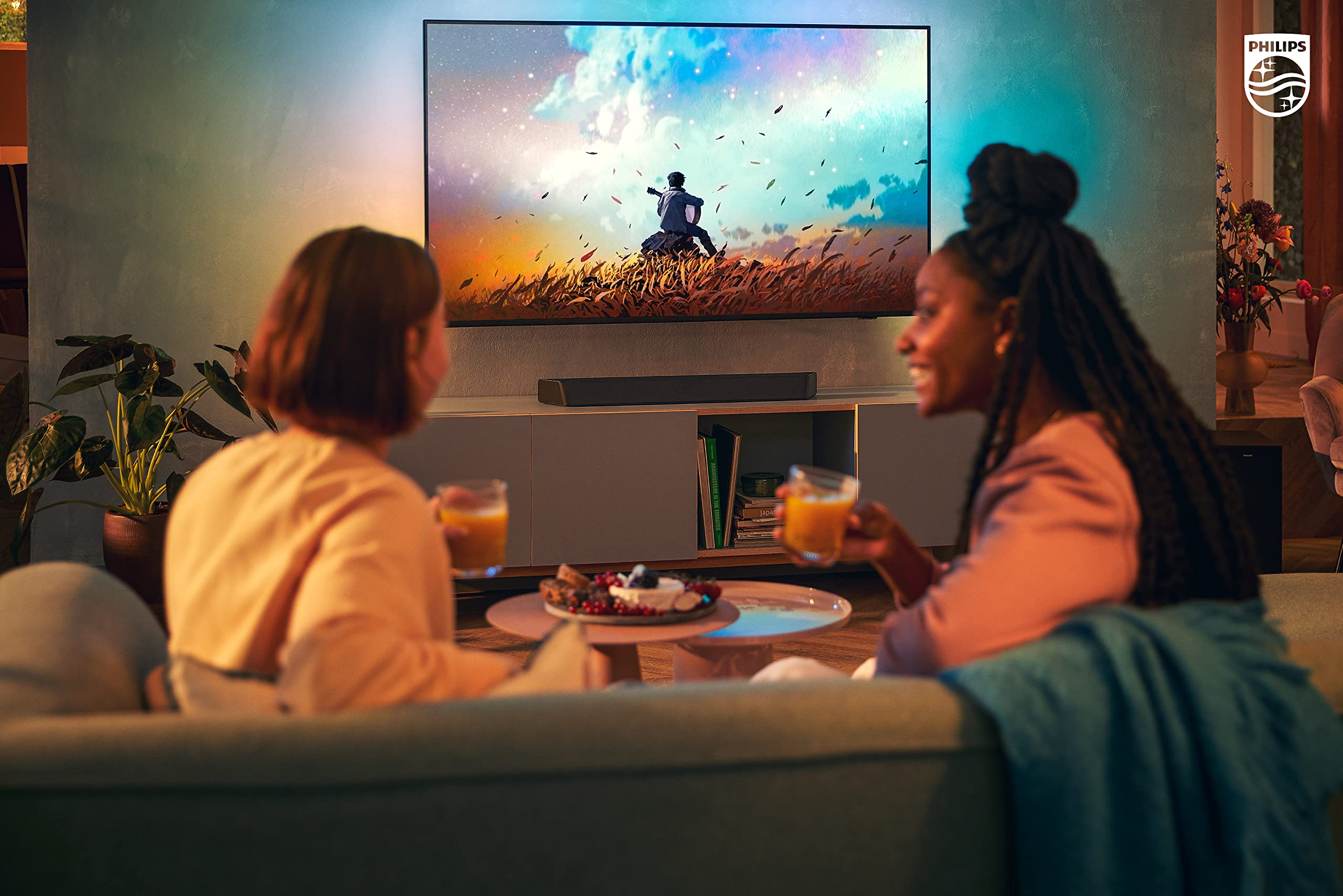 Philips B7807 3.1-Channel Soundbar with Wireless Subwoofer and Dolby Atmos