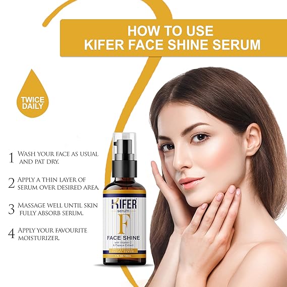 face shine serum