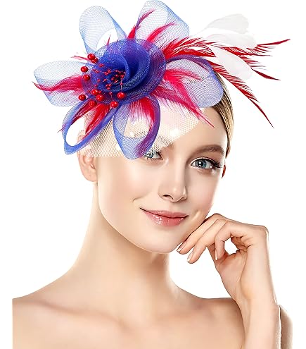 Amazon.com : Red White Blue Hair Band 4th of July Headband  display picture 1