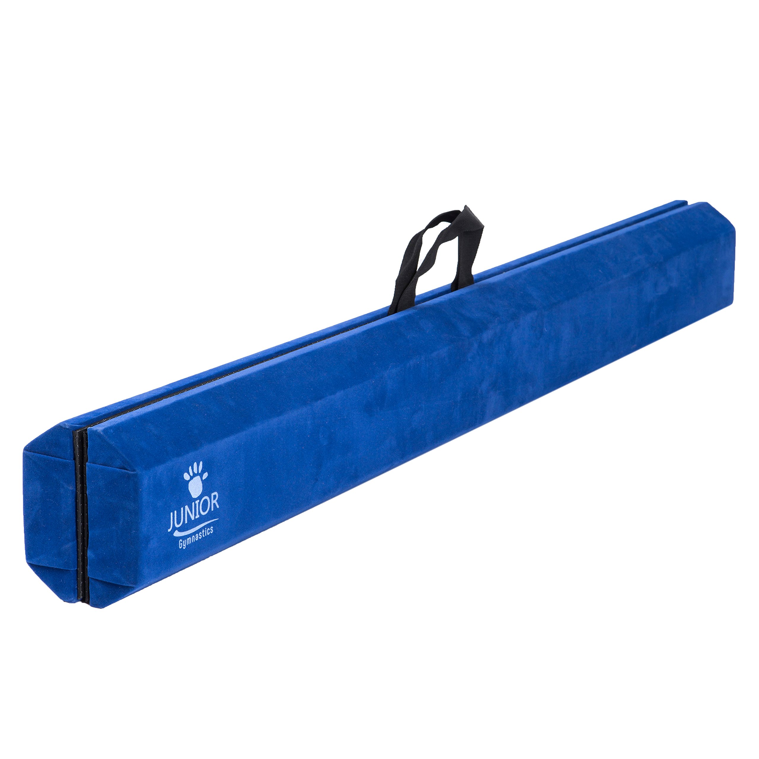 Junior Gymnastics Balance Beam 8 Ft Folding Wood Core Low Floor Beam