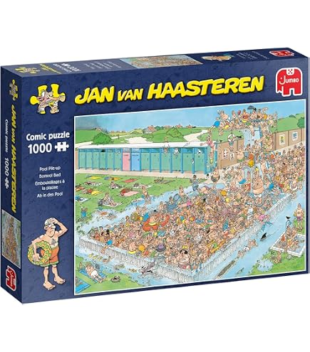 Jan Van Haasteren 1000 Piece Jigsaw Puzzle - 68x49cm Humorous Detailed Illustration