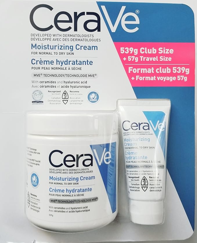 cerave moisturizing cream size