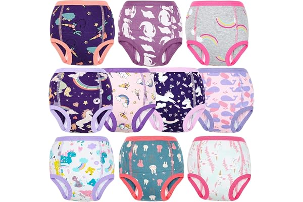 MooMoo Baby Training Pants Customized Toddler Training Underwear for Baby Girl and Boy 6 Layers