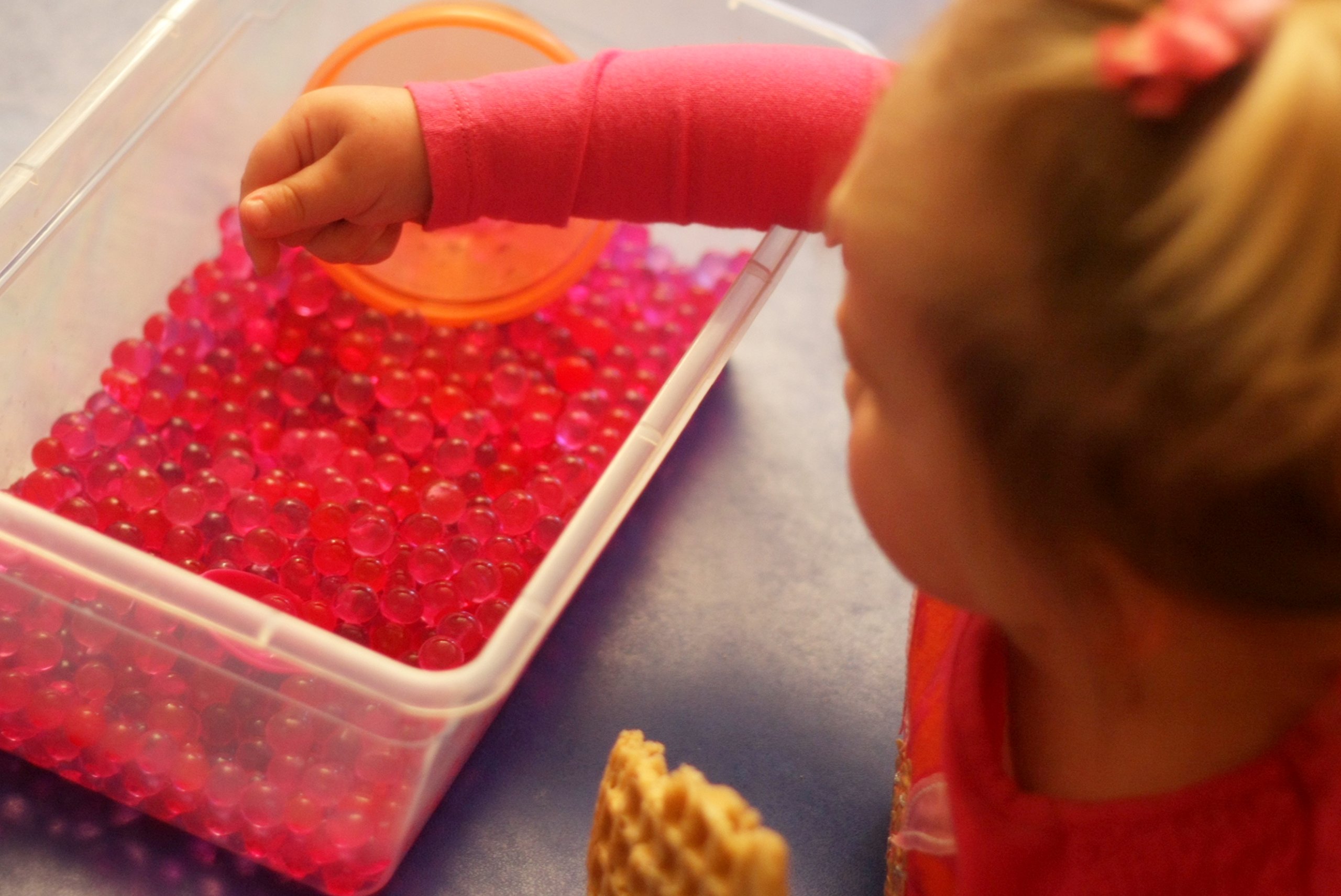 Jelly Marbles Water Storage Beads -13600 Balls - Spheres Absorb 300 X Their Weight in Water! Pick from 12 Colors (Clear)