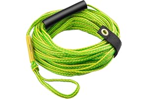 Botepon Tow Rope for Tubing, Tow Rope for Towable Tubes for Boating, Tow Rope for Pulling Tube with Pontoon Boat Jet Ski, 60ft