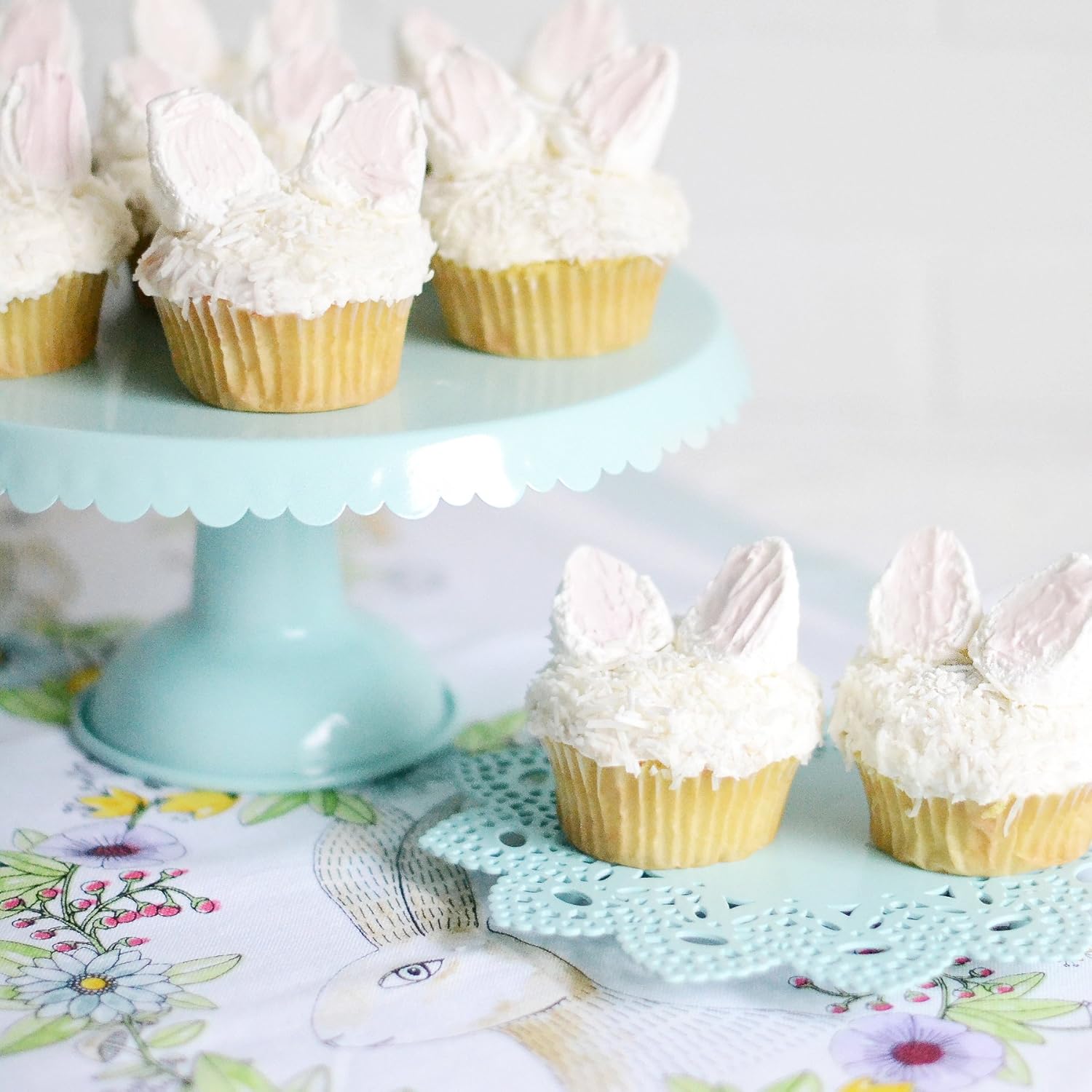  | Now Designs Tin Cake Stand, Aqua: Cake Stands