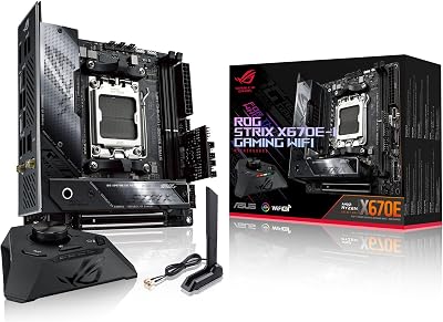 ASUS ROG Strix X670E-I Gaming WiFi AM5 ITX Motherboard 10+2 Power Stages