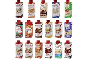 Premier Protein Shake | Assorted 10 Pack Flavors Variety | Receive 10 of the 17 flavors in the Picture | Niro Assortment Bundle | With Niro Beverage Sleeve