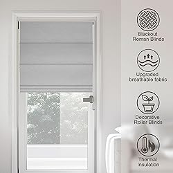 BERISSA Roman Shades for Interior Windows, Room