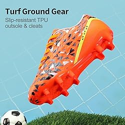 DREAM PAIRS Boys Girls Soccer Cleats Youth Firm