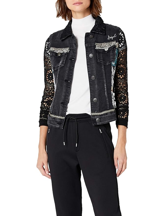 Desigual Damen Jeansjacke Chaq_Rachele