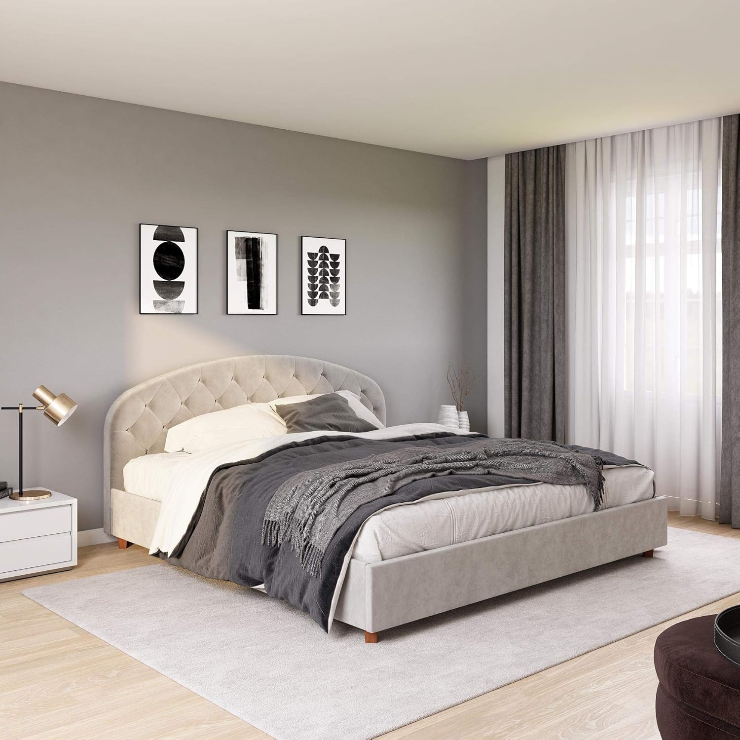 Best King Bed Frame 500 Lbs.Limit