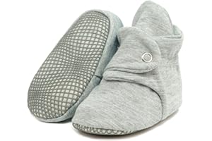 Ella Bonna Baby Booties Organic Cotton Muslin Newborn Baby Slippers Baby Boy Booties, Infant Girl Booties, 6-12 months, 0-6 Months, 12-18 Months, 0-3 Months, 18-24 Months, Toddler Shoes