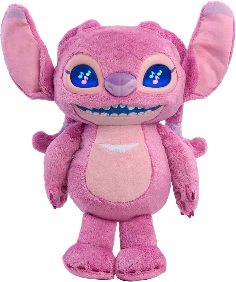 Just Play Disney Stitch Many Moods Angel Interactive Plush 34 cm