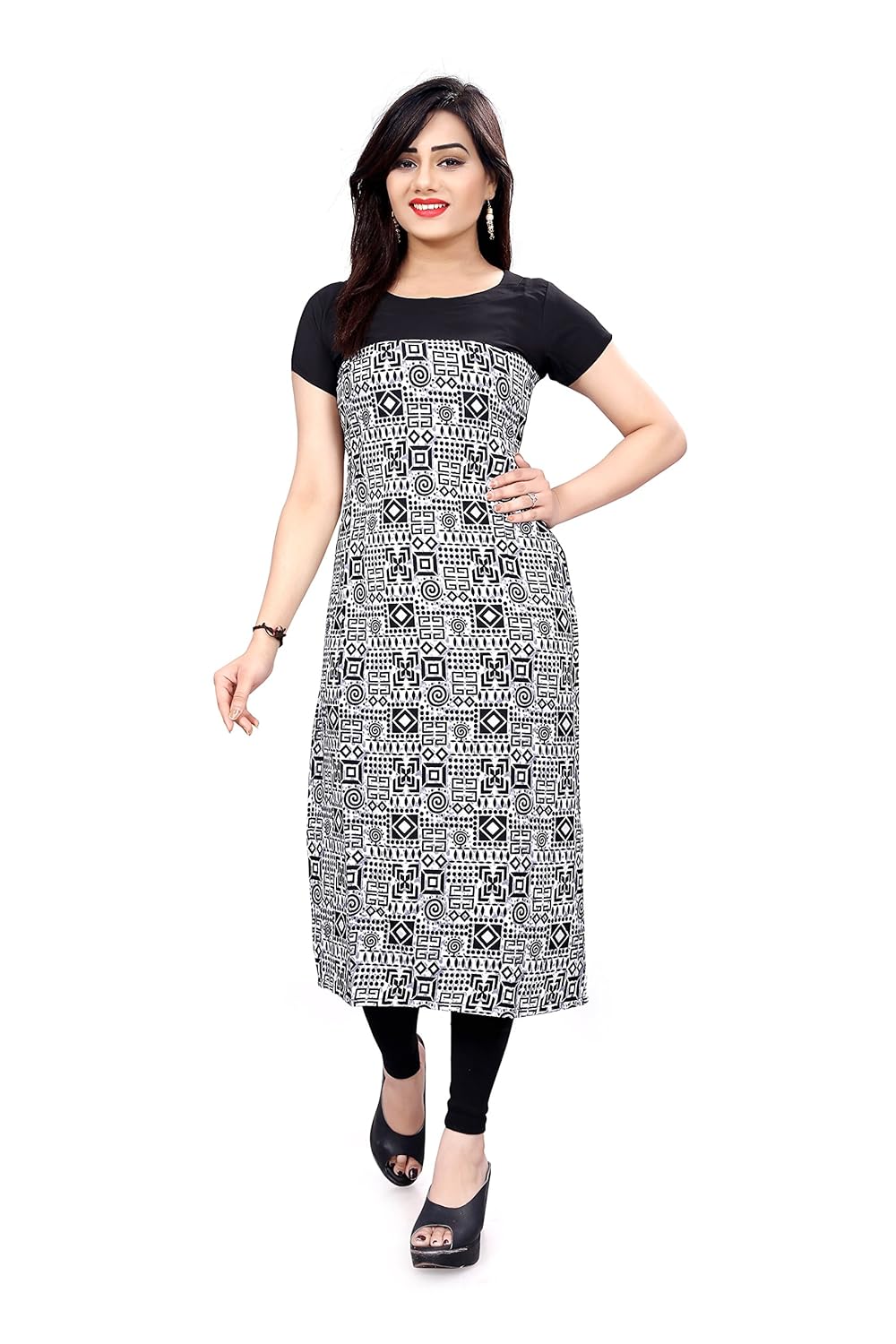 new ethnic 4 you women's crepe kurti