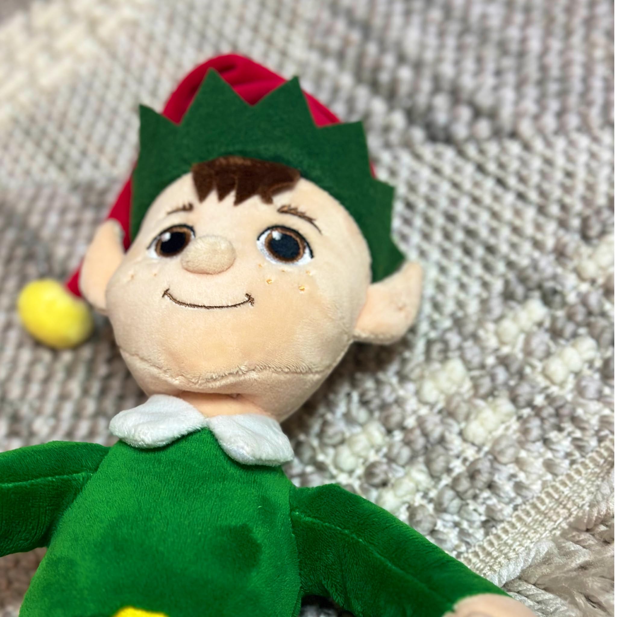 Deluxe Paws Christmas Elf Plush Dangly Festive Soft Toy - 34cm