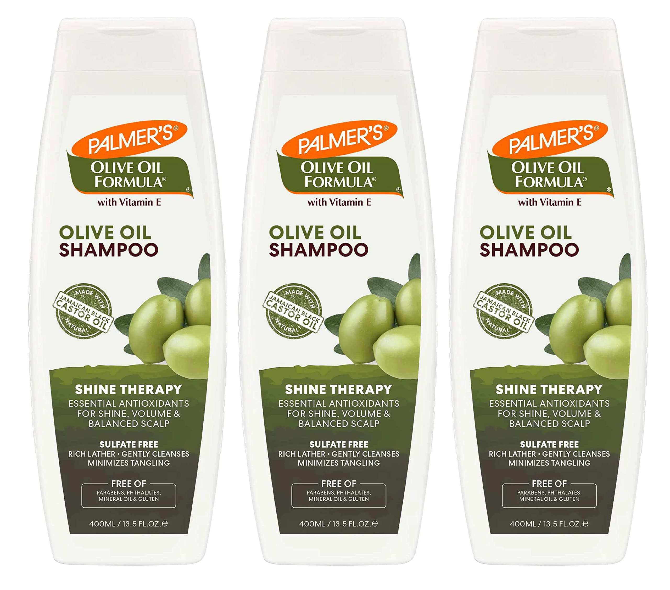 Palmer'S Olive Oil Formula With Vitamin E, Smoothing Shampoo 13.50 Oz (Pack Of 3)