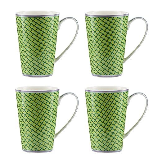 Jameson & Tailor - Juego de 4 Tazas Mugs de porcelana ...