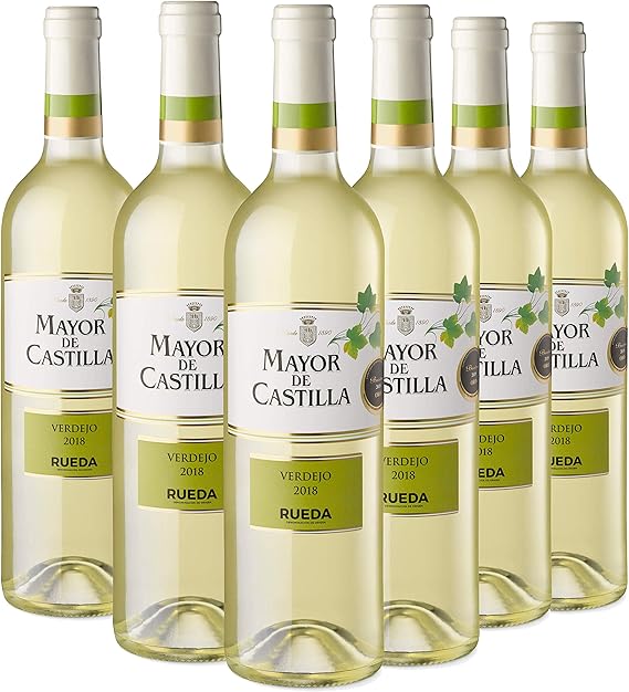 Mayor de Castilla Verdejo Vino Blanco D.O Rueda, Pack de 6 Botellas x 750 ml Amazon.es