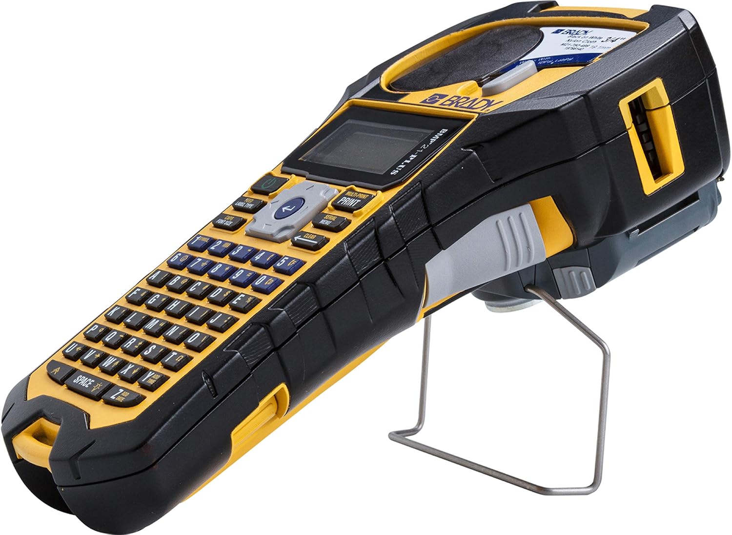 Brady BMP21-PLUS Handheld Label Printer with Rubber Bumpers, Multi-Line Print, 6 to 40 Point Font: Industrial & Scientific